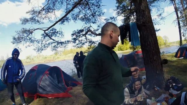 Сплав на байдарках по Клязьме (май 2018) смотреть онлайн