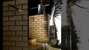 Обкладываем печь кирпичём