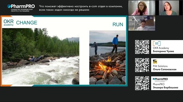 О развитии е-com отделов в производственных компаниях. Екатерина Чуева и Ольга Сатановская. PharmPR