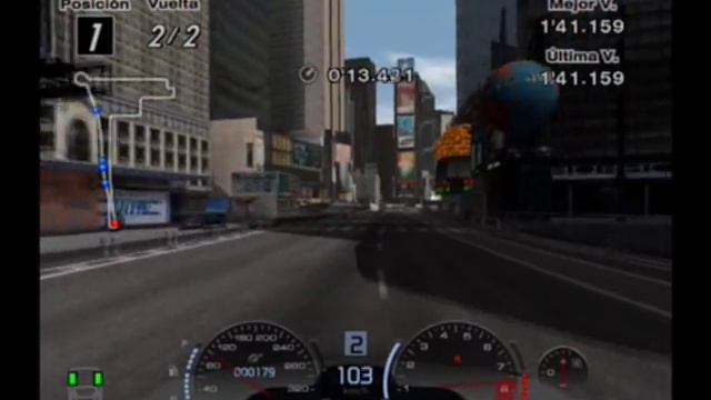 Gran Turismo 4Nissan GT-R Concept  New York Circuit