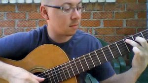 Подмосковные вечера. Модуляция (кавер на гитаре)