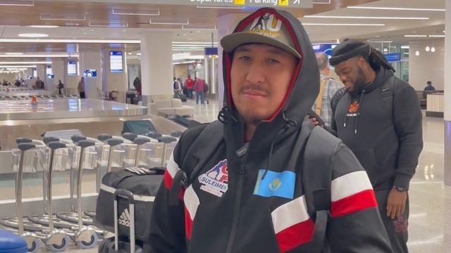 Айдос Ербосынулы и Абылайхан Жусупов прибыли в Миннеаполис штат Миннесота / БОЙ 5 НОЯБРЯ смотреть онлайн