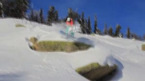 Катание на сноуборде видео