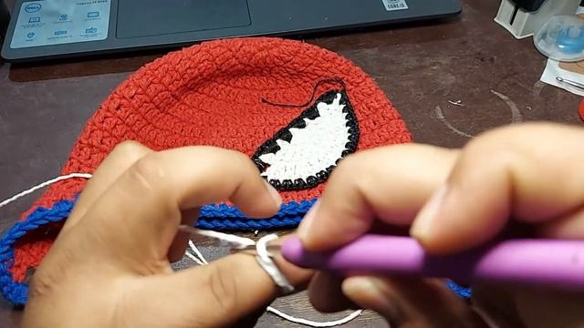 Gorro de hombre araña Spiderman a crochet (Spiderman crochet hat) - Aprendamos crochet смотреть онлайн