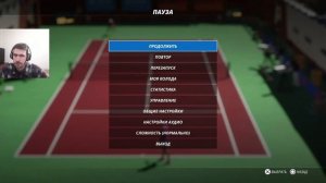 Tennis World Tour 2 Надаль VS Эдмунд.