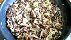 Подосиновики в сливочном соусе