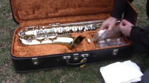 Saxophone Bb tenor Amati kraslice