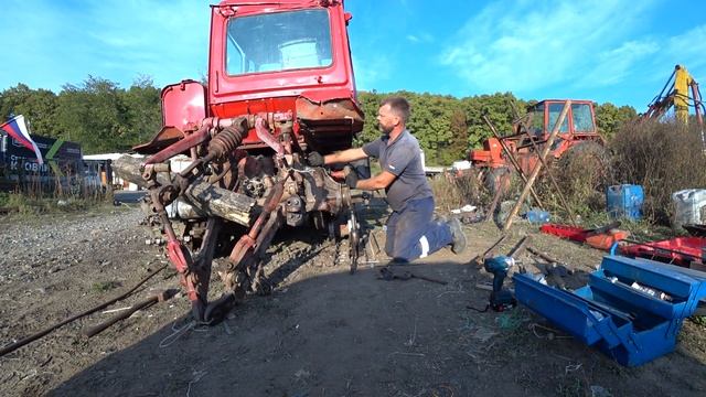 Как снять бортовую на ДТ 75 смотреть онлайн