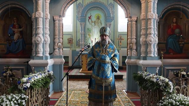 Проповедь епископа Питирима (Творогова) в день памяти Боголюбской иконы Божией Матери. 01.07.23