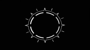 Футаж HD. Четыре элемент для Intro. На черном фоне