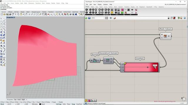 Grasshopper 101: Data Types | #04 The Gradient смотреть онлайн