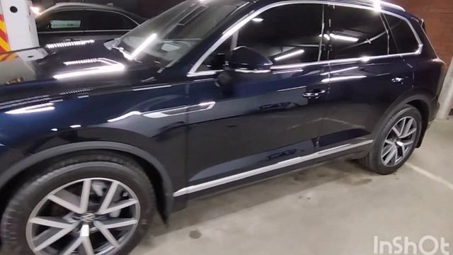 Полировка и 3 слоя керамики VW Touareg