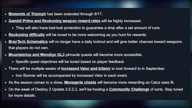 NEW Roadmap, Pinnacle Quest Changes, Menagerie/Reckoning LOOT, & Shadowkeep | Destiny 2 News смотреть онлайн