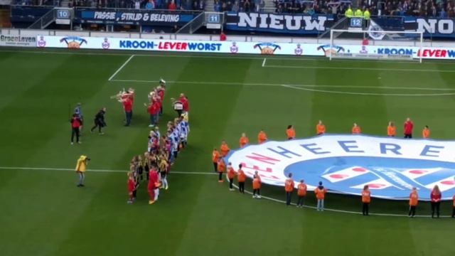 FRLK visit @ the Abe Lenstra Stadion смотреть онлайн