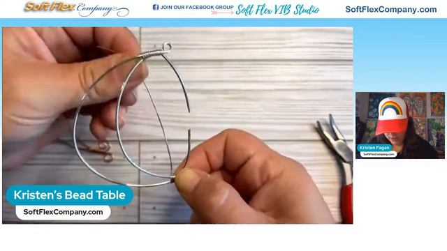 DIY Rainbow Beaded Sun Catcher with Soft Flex Craft Wire - Blue: Free Spirit Beading w/ Kristen смотреть онлайн