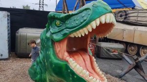 Супер Динопарк в Бердянске. Dinopark