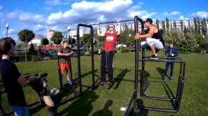 Подтягивания с 16 кг