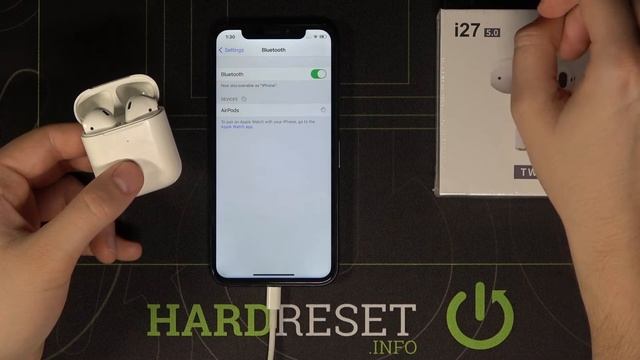 How to Connect Fake AirPods to iPhone 11 | TWS i27 смотреть онлайн