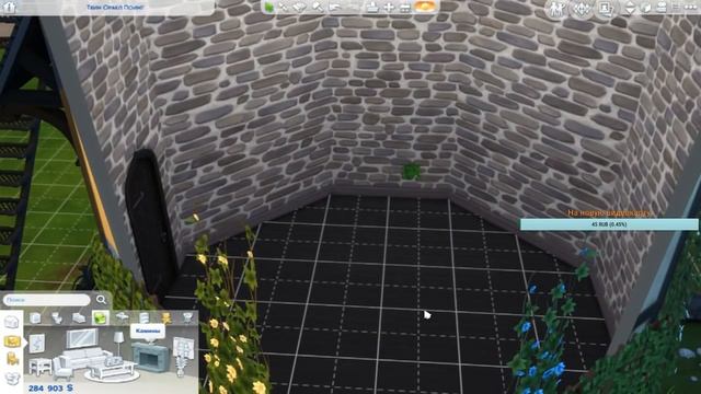 The Sims 4/Сказка" Рапунцель"/Строим башню Рапунцель и играем смотреть онлайн