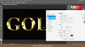 GOLD Text Effect | Adobe Photoshop Tutorial