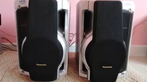 ลำโพง Panasonic sb-ak28 ไบแอมป์ เบสหนักแน่น แหลมใสกริ้ง (คลิป2)