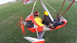 Полет на дельтаплане. приземление 03.05.2016.