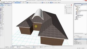 Сложные крыши в ArchiCAD 17