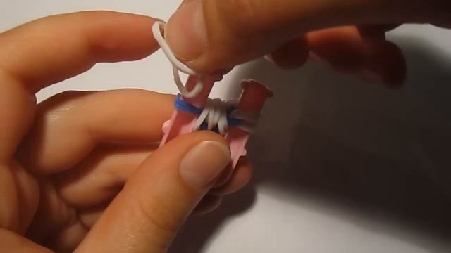 браслет МАЙАМИ без станка на рогатке из резинок Rainbow loom смотреть онлайн