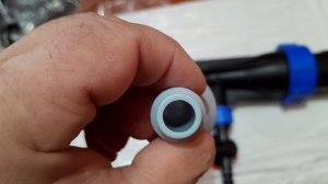 Спринклер для полива и инжектор ветури для подкормки удобрениями