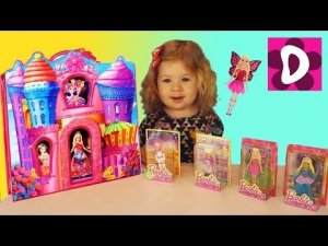 ✿ Кукла БАРБИ Замок Куклы Барби Мини Игрушки Распаковка и Обзор Barbie Doll unboxing Barbie house