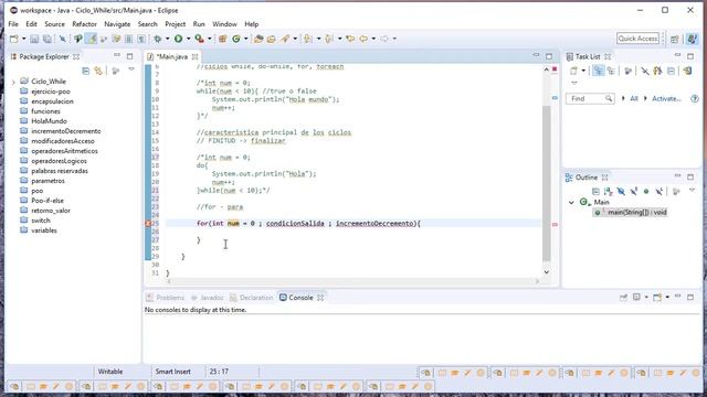 Java desde cero con Eclipse [Parte 18] (Ciclo - For) смотреть онлайн