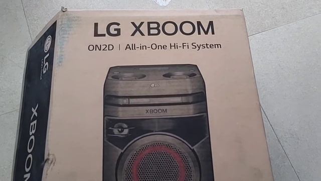 LG X-BOOM Party Speaker Full Review||⚡ON2D model speaker lg speaker unboxing korako function смотреть онлайн