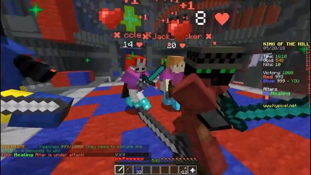 MINECRAFT [MINI-GAME] ЦАРЬ ГОРЫ смотреть онлайн