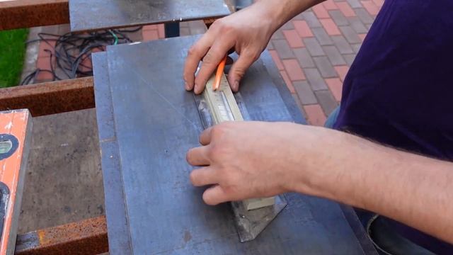 СТОЛ весом 130 килограмм из слэба ясеня в стиле лофт своими руками! Сварка подстолья без опыта.DIY смотреть онлайн