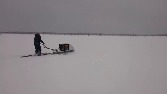 Всесезонный Мотобуксировщик ЛЕВ! Сверхпроходимость и Надежность! смотреть онлайн