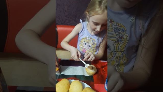 Готовим ванильные кексы часть 2 украшение
