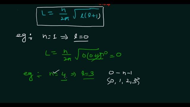 quantum mechanical model |orbital angular momentum in hindi |orbital angular momentum of electron