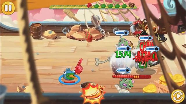 Angry Birds Epic RPG | Red and Piggy McCool in Mouth Pool смотреть онлайн