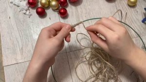 КРАСОТА из ЁЛОЧНЫХ ШАРОВ  | Новогодний Декор 2023 Зимние поделки