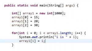 For Loops And Arrays (Java Tutorial)