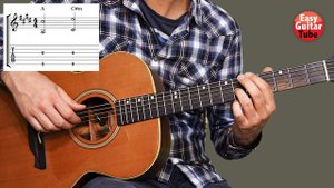 Kina & Snøw - Get You The Moon // Easy guitar lesson (FREE TAB)