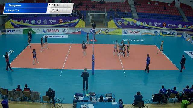 Айқаракөз - Алтай.Волейбол|XXX ЧРК|Женщины|Национальная лига|2 тур|Талдыкорган смотреть онлайн