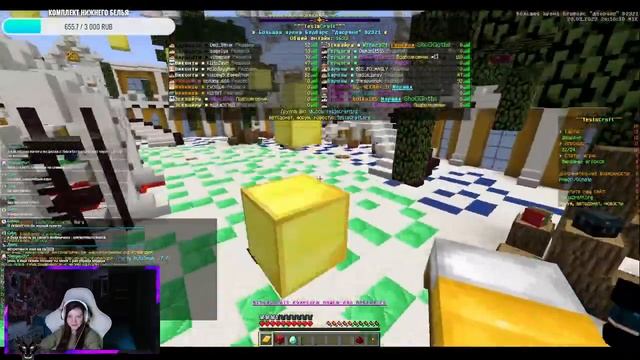 minecraft стрим играю с подписчиками дня BedWars смотреть онлайн