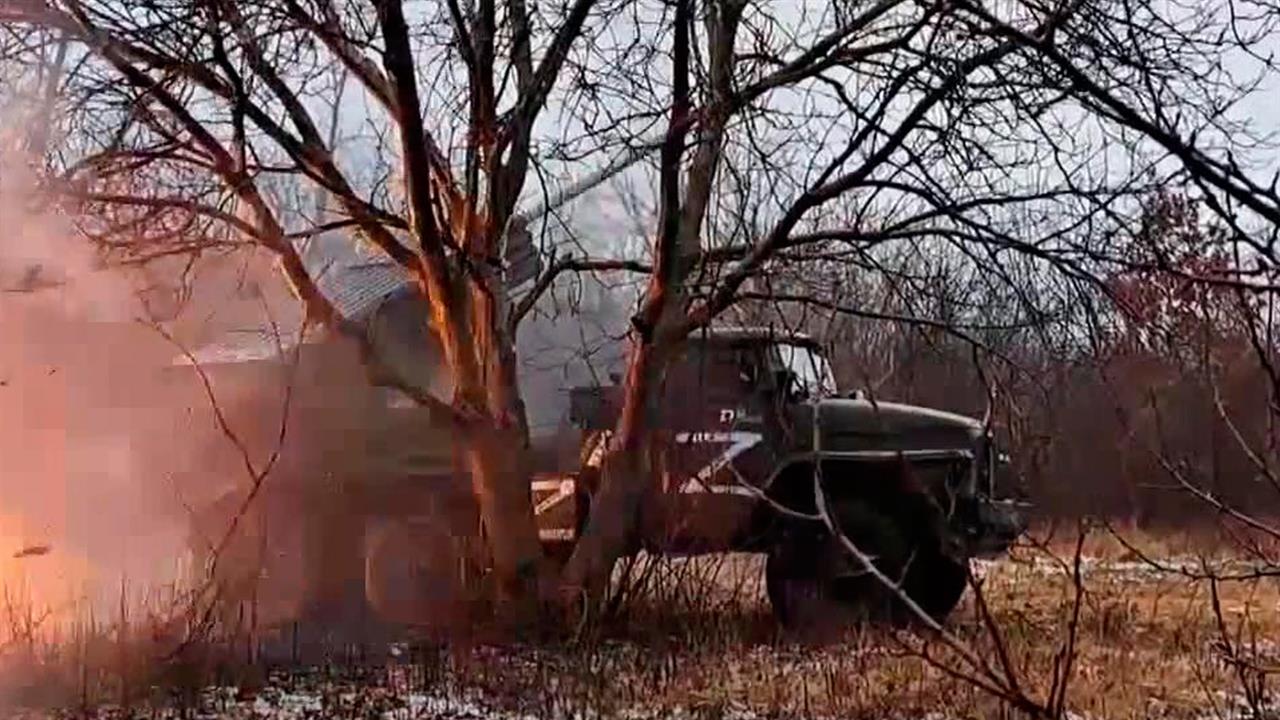 Боевая работа российских военных на Соледарском направлении в репортаже с передовой