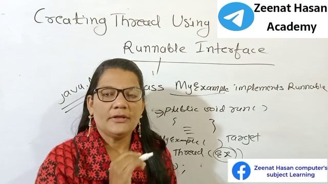 CREATING THREAD USING RUNNABLE INTERFACE |RUNNABLE INTERFACE IN JAVA|Lec-30 смотреть онлайн