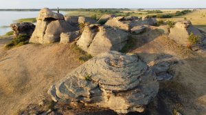 Кемпинг на озере Большие Аллаки (Челябинская область, Каслинский район)