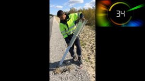 Монтаж столбиков Стилфлекс за 1 минуту