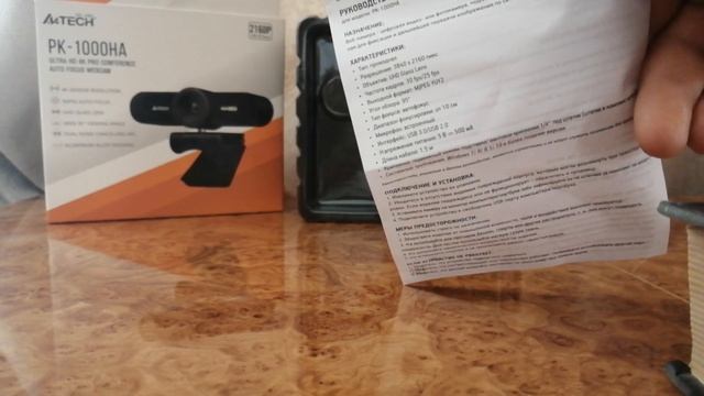 Web-камера A4TECH PK-1000HA, черный смотреть онлайн