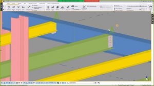 Работа с автосоединением в программе Tekla Structures / средний уровень