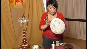 Как сделать абажур для лампы.mov
